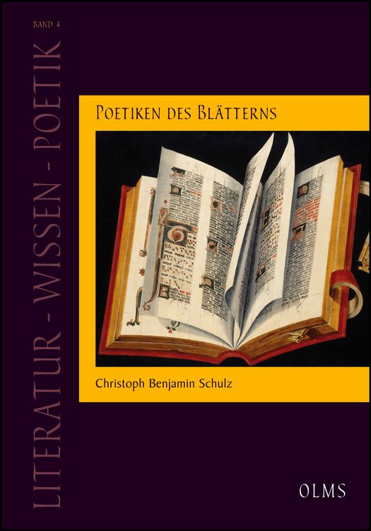 Produktbild: Poetiken des Bl&auml;tterns