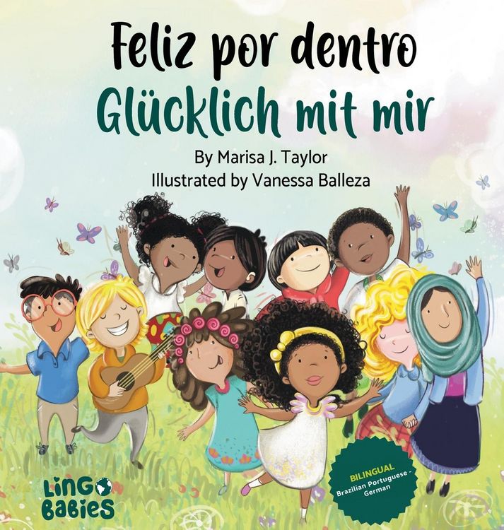 Produktbild: Feliz por dentro/ Gl&uuml;cklich mit mir (bilingual children's book Portuguese German)