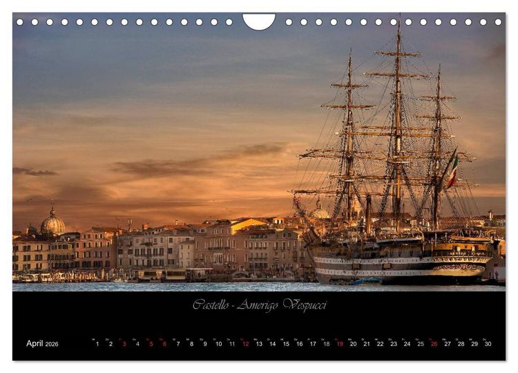 Produktbild: Venedig &ndash; La Serenissima (Wandkalender 2026 DIN A4 quer), CALVENDO Monatskalender
