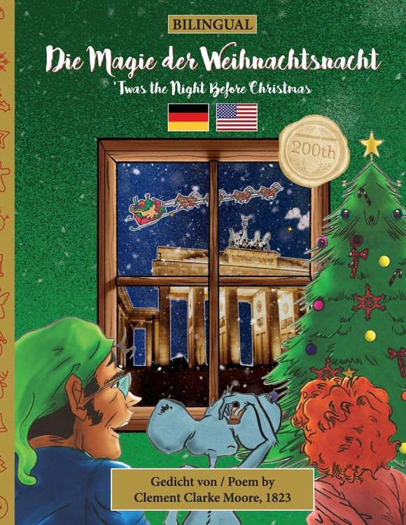 Produktbild: BILINGUAL 'Twas the Night Before Christmas - 200th Anniversary Edition
