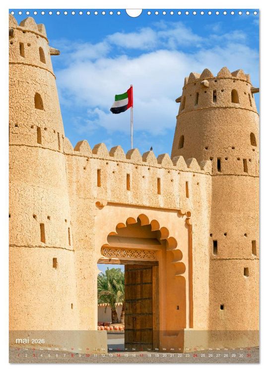 Produktbild: &Eacute;mirats Arabes Unis &ndash; Points forts urbains (Calendrier mural 2026 DIN A3 horizontal), CALVENDO calendrier mensuel