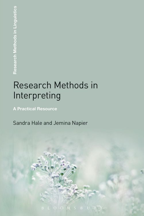 Produktbild: Research Methods in Interpreting