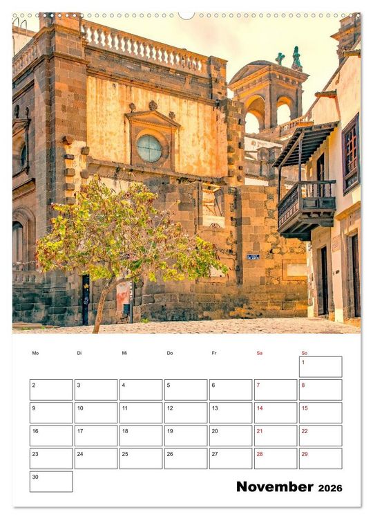 Produktbild: Las Palmas - ein traumhaftes Reiseziel (Wandkalender 2026 DIN A2 hoch), CALVENDO Monatskalender
