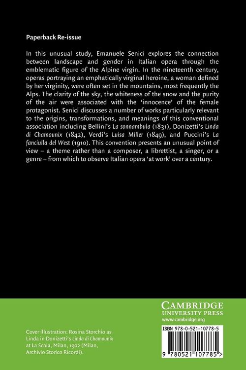 Produktbild: Landscape and Gender in Italian Opera
