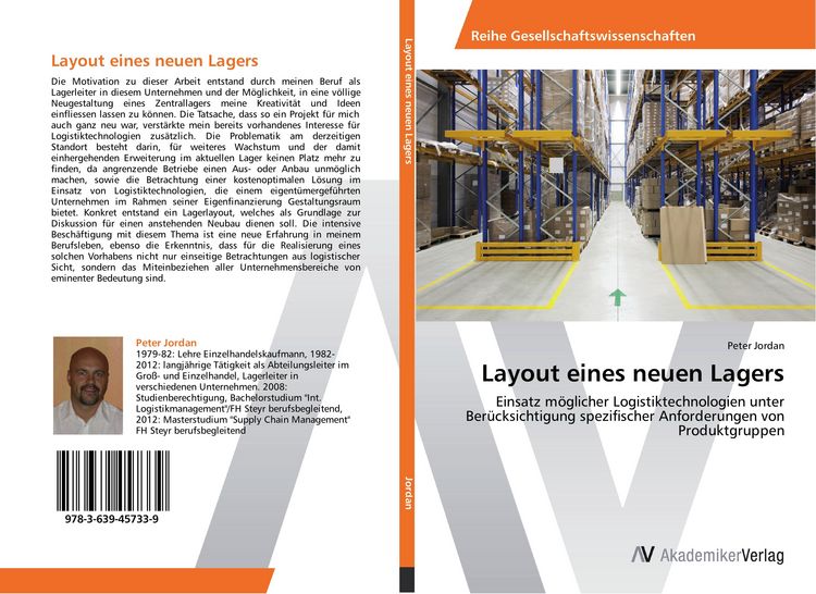 Produktbild: Layout eines neuen Lagers