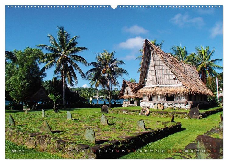 Produktbild: Mikronesien: Yap und Palau (hochwertiger Premium Wandkalender 2026 DIN A2 quer), Kunstdruck in Hochglanz