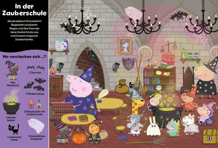 Produktbild: Peppa Pig: Wo ist Peppa? Mein magisches Wimmelbuch