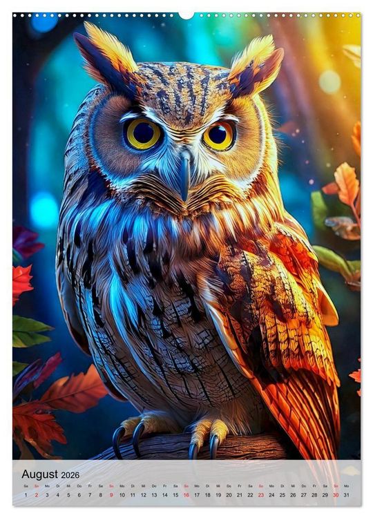 Produktbild: Kleine Wildtiere (Wandkalender 2026 DIN A2 hoch), CALVENDO Monatskalender