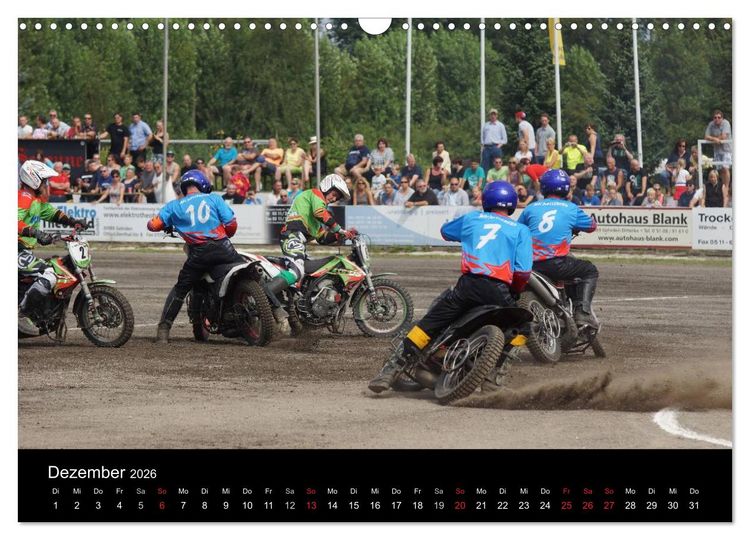 Produktbild: Motorsport: Motoball (Wandkalender 2026 DIN A3 quer), CALVENDO Monatskalender