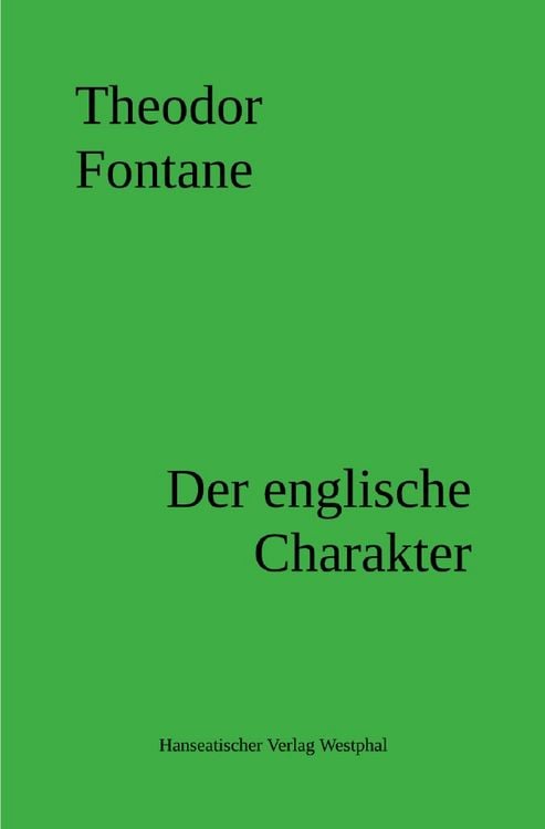Produktbild: Der englische Charakter