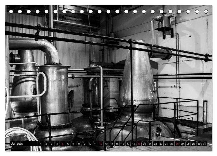 Produktbild: Schottischer Whisky (Tischkalender 2026 DIN A5 quer), CALVENDO Monatskalender