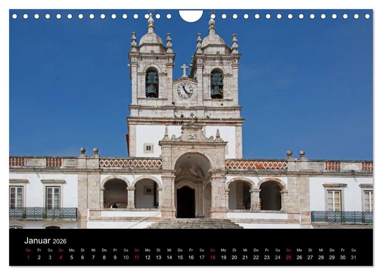 Produktbild: Glanzlichter Portugals (Wandkalender 2026 DIN A4 quer), CALVENDO Monatskalender