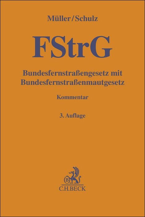 Produktbild: Bundesfernstra&szlig;engesetz. FStrG