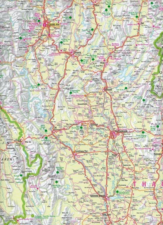 Produktbild: Nelles Map Thailand