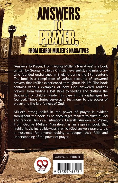 Produktbild: Answers To Prayer, From George M&uuml;ller'S Narratives