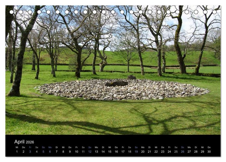 Produktbild: Steinkreise Gro&szlig;britanniens (Tischkalender 2026 DIN A5 quer), CALVENDO Monatskalender