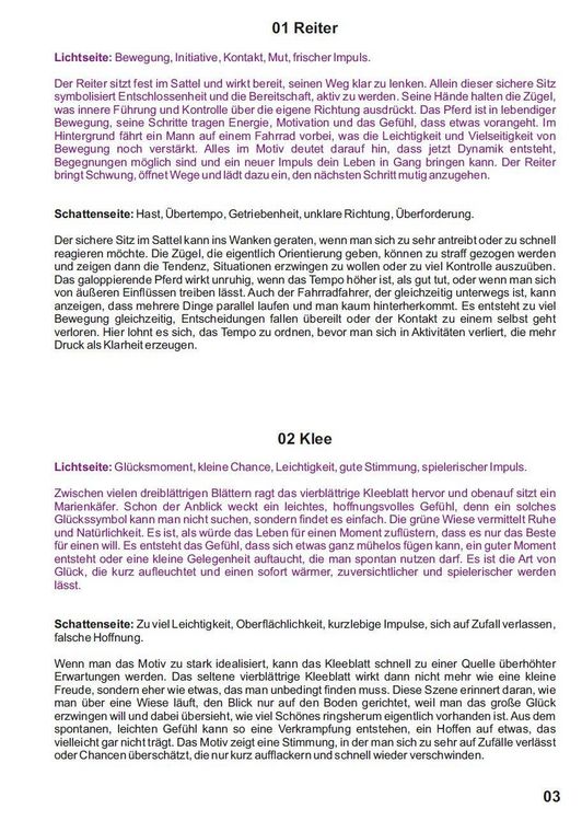 Produktbild: Licht und Schatten Deutungen der Lenormandkarten