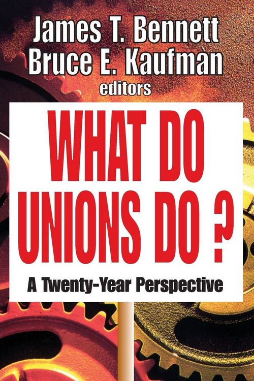 Produktbild: What Do Unions Do?