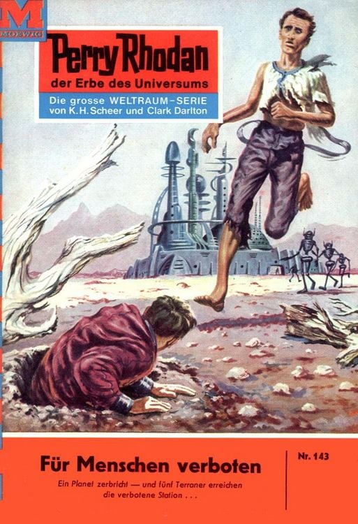 Produktbild: Perry Rhodan 143: Für Menschen verboten