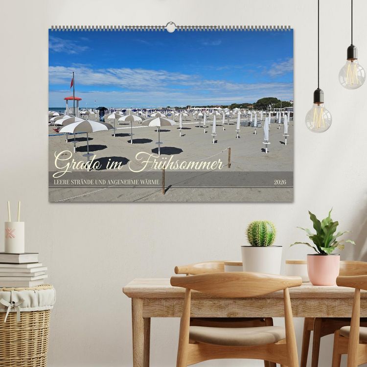 Produktbild: Grado im Fr&uuml;hsommer (Wandkalender 2026 DIN A2 quer), CALVENDO Monatskalender