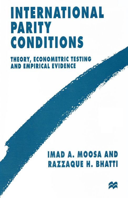 Produktbild: International Parity Conditions