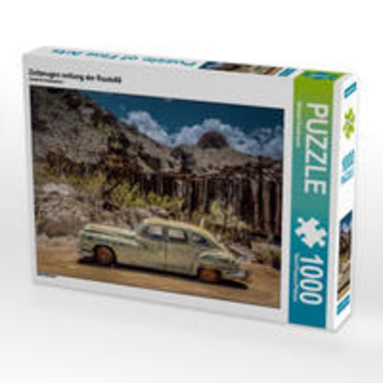 Produktbild: CALVENDO Puzzle Zeitzeugen entlang der Route66 1000 Teile Lege-Gr&ouml;&szlig;e 64 x 48 cm Foto-Puzzle Bild von Michael Br&uuml;ckmann