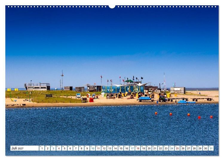 Produktbild: Die deutsche Nordseek&uuml;ste (hochwertiger Premium Wandkalender 2027 DIN A2 quer), Kunstdruck in Hochglanz