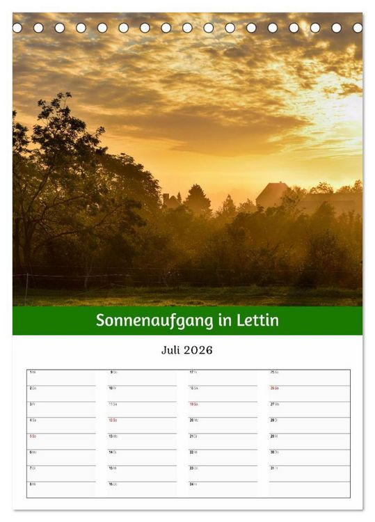 Produktbild: Natursch&ouml;nheiten aus Halle (Saale) (Tischkalender 2026 DIN A5 hoch), CALVENDO Monatskalender