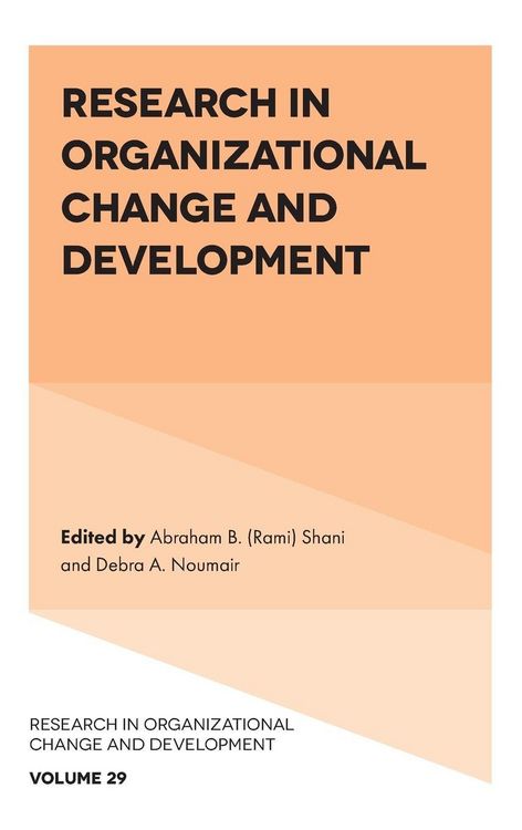 Produktbild: Research in Organizational Change and Development