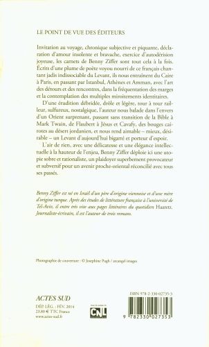Produktbild: Entre nous, les Levantins : carnets de voyage