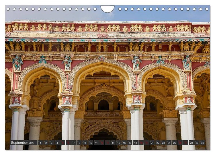 Produktbild: Indiens Tempel und Pal&auml;ste (Wandkalender 2026 DIN A4 quer), CALVENDO Monatskalender