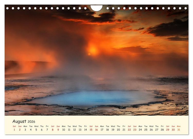 Produktbild: Amazing Nature of Iceland (Wall Calendar 2026 DIN A4 landscape), CALVENDO 12 Month Wall Calendar