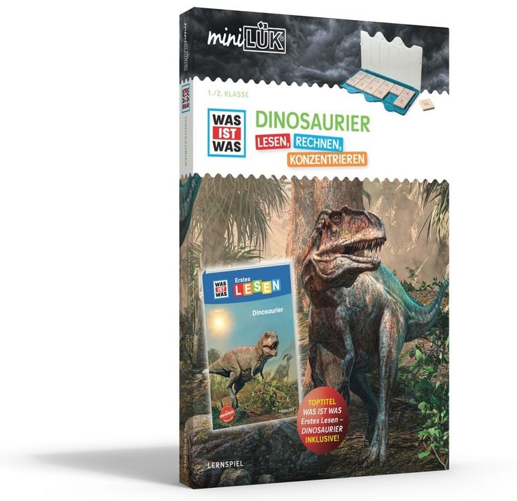 Bild vom Artikel MiniLÜK-Set. WAS IST WAS Dinosaurier Lesen+Rechnen 1. Klasse vom Autor 