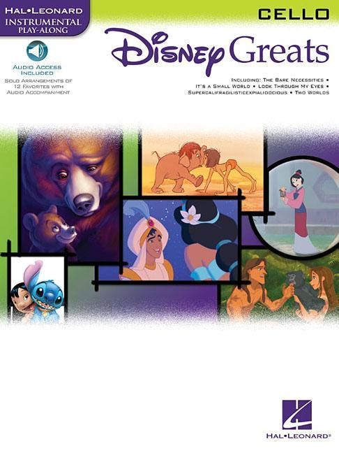 Produktbild: Disney Greats for Cello Instrumental Play-Along Book/Online Audio