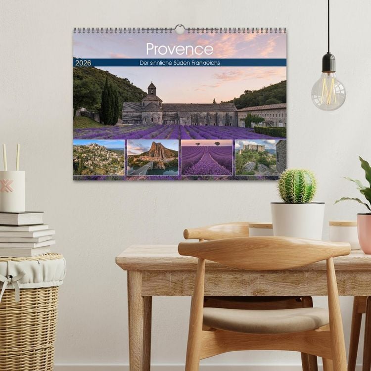 Produktbild: Provence, der sinnliche S&uuml;den Frankreichs (Wandkalender 2026 DIN A3 quer), CALVENDO Monatskalender