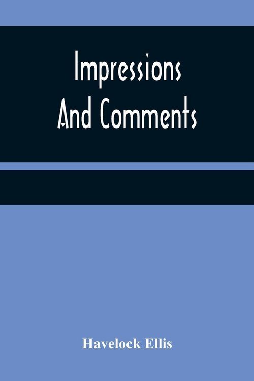 Produktbild: Impressions And Comments