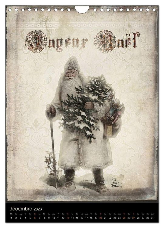 Produktbild: Le coffre vintage (Calendrier mural 2026 DIN A4 horizontal), CALVENDO calendrier mensuel