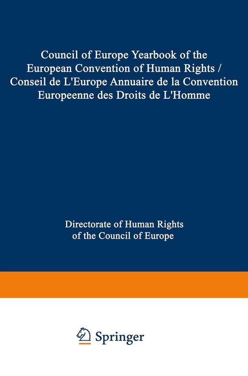 Produktbild: Yearbook of the European Convention on Human Rights/Annuaire de la Convention Europeenne Des Droits de l'Homme, Volume 18 (1975)