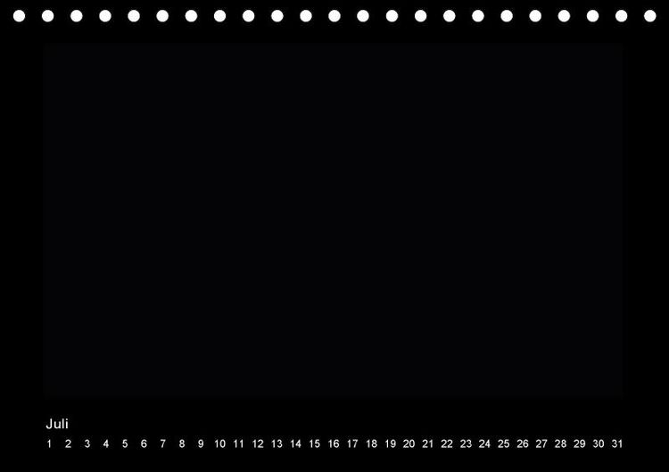 Produktbild: Geburtstags - Bastelkalender - Schwarz (Tischkalender immerw&auml;hrend DIN A5 quer)