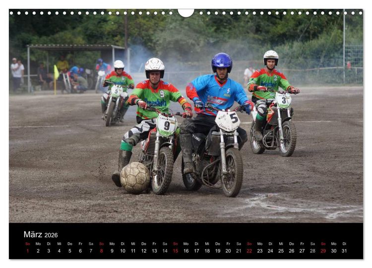 Produktbild: Motorsport: Motoball (Wandkalender 2026 DIN A3 quer), CALVENDO Monatskalender
