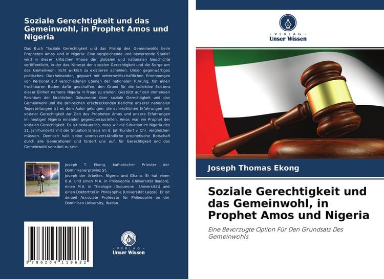 Produktbild: Soziale Gerechtigkeit und das Gemeinwohl, in Prophet Amos und Nigeria