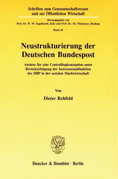 Produktbild: Neustrukturierung der Deutschen Bundespost.