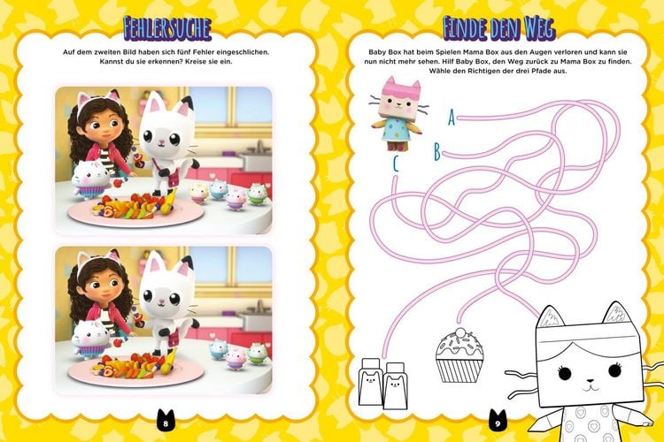 Produktbild: Gabby&rsquo;s Dollhouse: Zauberhafter Spiel- und R&auml;tselspa&szlig;