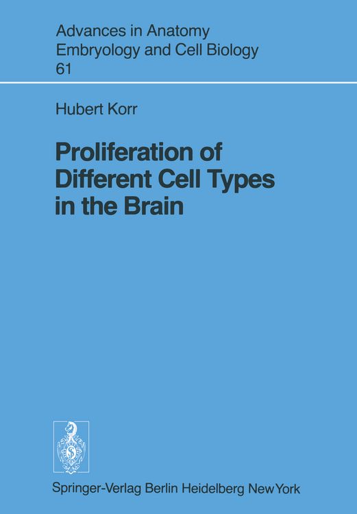 Produktbild: Proliferation of Different Cell Types in the Brain
