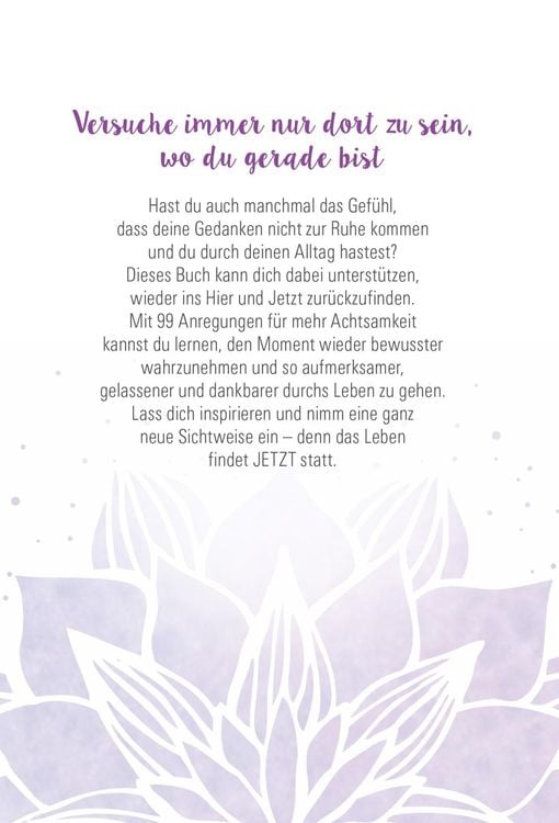 Produktbild: Achtsamkeit für dich