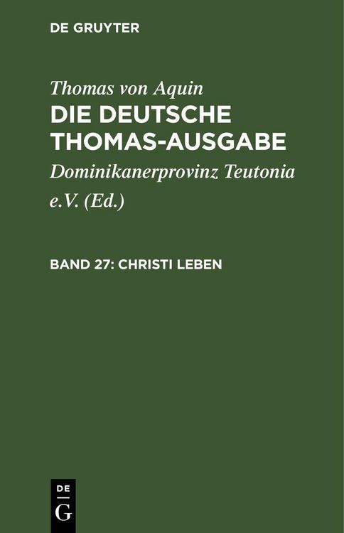 Produktbild: Christi Leben