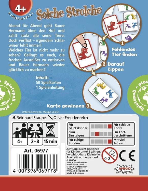 Produktbild: Solche Strolche. Kartenspiel