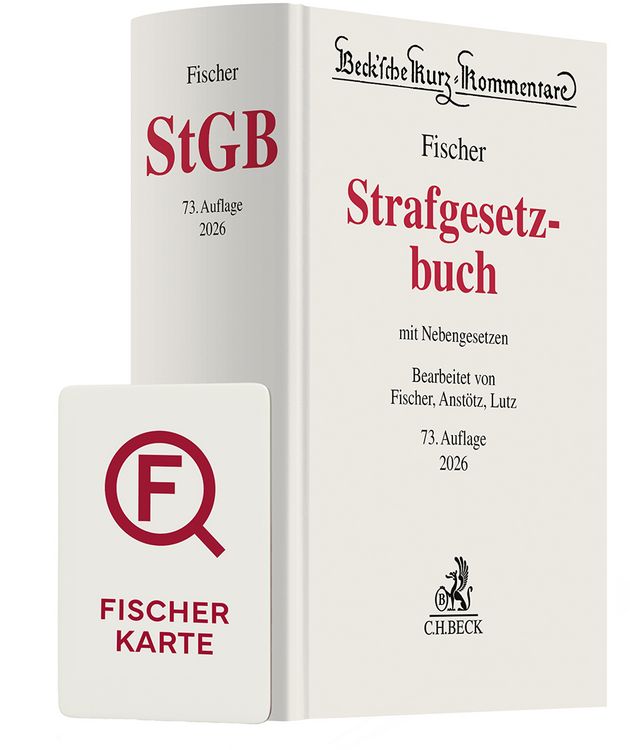 Produktbild: Fischer StGB Chat-Book 2026