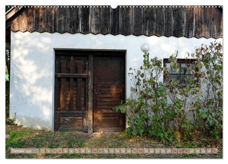 Produktbild: Kulturgut Kellergassen - Tradition und Geselligkeit im Weinviertel (Wandkalender 2026 DIN A2 quer), CALVENDO Monatskalender