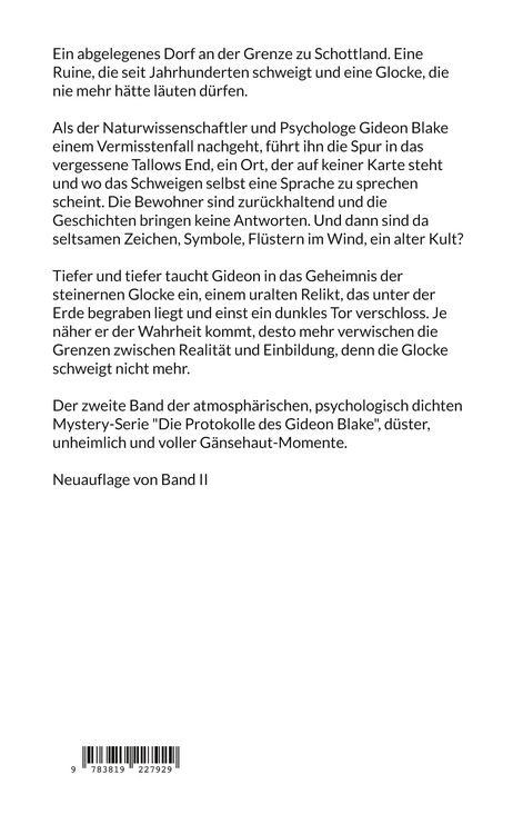 Produktbild: Die Protokolle des Gideon Blake